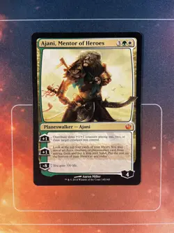Ajani, Mentor of Heroes - Journey into Nyx - Magic the Gathering - MTG - Image 1
