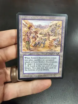 Soldevi Excavations Alliances Regular MTG—Never Played NM—Vintage—Reserve List - Image 1