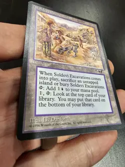 Soldevi Excavations Alliances Regular MTG—Never Played NM—Vintage—Reserve List - Image 3