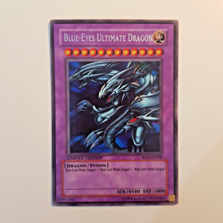 2008 Yugioh Blue-Eyes Ultimate Dragon RP01-EN000 Retro Pack LP - Image 1