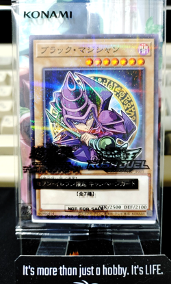 Dark Magician Yugioh 711C-JP001 Parallel Promo Yu-Gi-Oh Konami OCG JAPAN - Image 1
