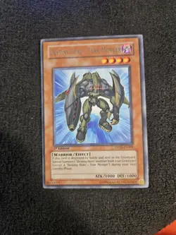 HP Yu-Gi-Oh! TCG Destiny Hero - Fear Monger DP05-EN009 1st Edition Rare - Image 1