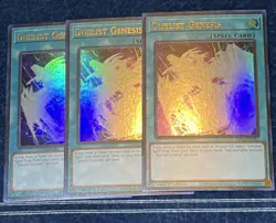 3x Duelist Genesis Playset - MP24 Ultra Rare 25th Anniversary Tin Yugioh NM 1st - Image 1