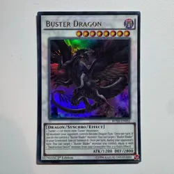 Buster Dragon BOSH-EN052 | 1st Edition Ultra Rare LP YuGiOh! - Image 1