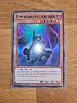 Yugioh Dimensionsverschieber RA01-DE014 Super Rare Deutsch - Image 1