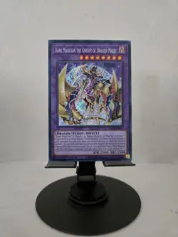 Dark Magician the Knight of Dragon Magic BLMR-EN001 Secret Rare YuGiOh - Image 1
