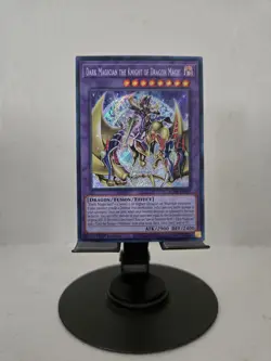 Dark Magician the Knight of Dragon Magic BLMR-EN001 Secret Rare YuGiOh - Image 2