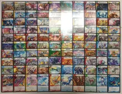 Lot of 100 Japanese Duel Masters Trading Card Game Card Set - Image 1