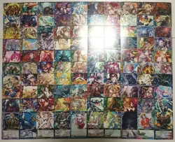 Lot of 100 Japanese Z/X Card set TCG - Image 1