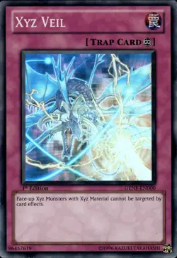 Xyz Veil - Super Rare 1st Edition GENF-EN000 - LP - YuGiOh - Image 1