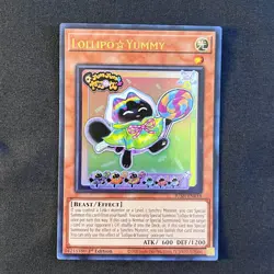 Yugioh LollipoYummy JUSH-EN018 Justice Hunters 1st Edition Ultra Rare Mint - Image 5