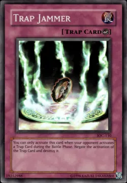 Trap Jammer - Super Rare IOC-110 - LP - YuGiOh - Image 1