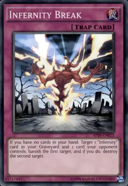 Infernity Break - Super Rare AP06-EN013 - MP - YuGiOh - Image 1