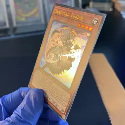 Yugioh Dracotail Lukias JUSH-EN001 (Ultra Rare) 1st Edition - Mint Quality - Image 2