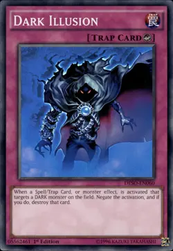 Dark Illusion - Super Rare 1st Edition DESO-EN060 - LP - YuGiOh - Image 1