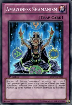 Amazoness Shamanism - Super Rare 1st Edition DREV-EN088 - LP - YuGiOh - Image 1