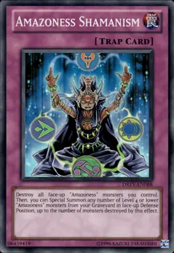 Amazoness Shamanism - Super Rare DREV-EN088 - LP - YuGiOh - Image 1