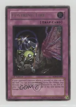 Covering Fire (Ultimate Rare) 1st Ed. YuGiOh Rise of Destiny #RDS-EN060 READ - Image 1