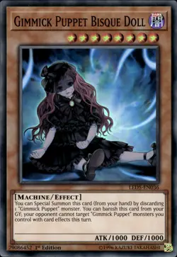 Gimmick Puppet Bisque Doll - Super Rare 1st Edition LED5-EN036 - NM - YuGiOh - Image 1