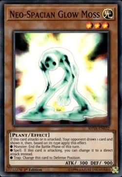 Neo-Spacian Glow Moss - Super Rare 1st Edition SHVA-EN032 - LP - YuGiOh - Image 1