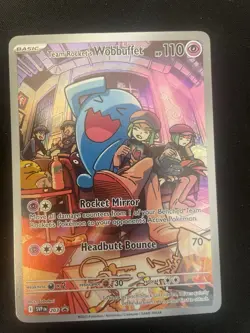 Team Rockets Wobbuffet Promo Card 203 Destined Rivals - Image 1