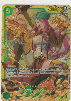 One Piece Card Game - Jewelry Bonney - OP12-118 (SEC) - English NM - Image 1