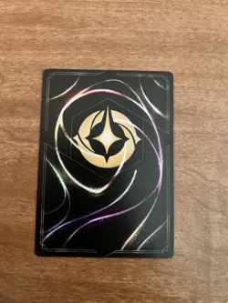 Disney Lorcana Tcg Misprint Discard Error Black Card Azurite Sea NM Look At Pics - Image 4