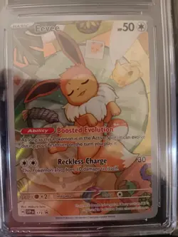 Pokemon Eevee 173 SV Scarlet & Violet Holo Black Star Promo Card CGC 9 MINT - Image 4