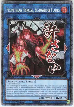 Promethean Princess, Bestower of Flames Starlight Rare RA05-EN107 Yugioh - Image 1