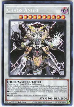 Chaos Angel Secret Rare RA05-EN043 Yugioh - Image 1