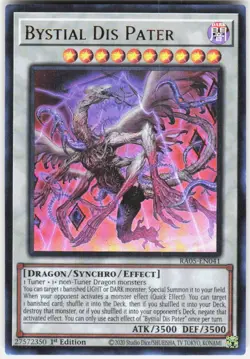 Bystial Dis Pater Ultra Rare RA05-EN041 Yugioh - Image 1