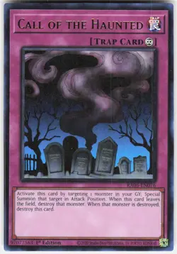Call of the Haunted Ultra Rare RA05-EN076 Yugioh - Image 1