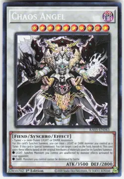 Chaos Angel Secret Rare RA05-EN043 Yugioh - Image 1