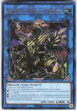 Saryuja Skull Dread Collector's Rare RA05-EN053 Yugioh - Image 1