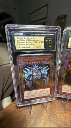 PRESTINE 10 Yu-gi-oh Prismatic God Box Prismatic PGB1-JPS01-03 Obelisk Slifer Ra - Image 4