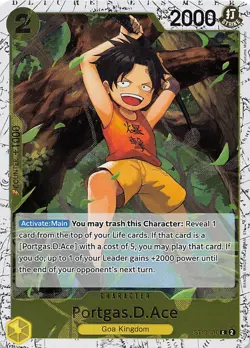 Portgas.D.Ace Foil ST13-010 PRB-02 The Best One Piece - Image 1