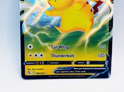 Pikachu V 086/264 Holo Ultra Rare Fusion Strike Pokemon Card NM Fresh Pull - Image 3