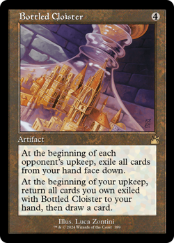Bottled Cloister (Retro Frame) FOIL Ravnica Remastered NM Rare CARD ABUGames - Image 1