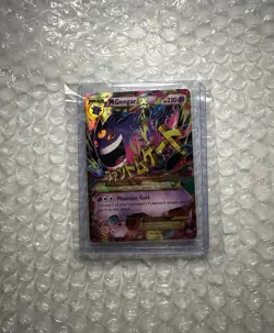 Mega M Gengar EX (121 Secret Rare) 121/119 XY Phantom Forces Holo Pokemon Card - Image 1