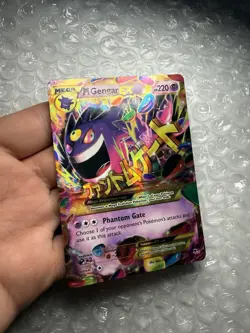 Mega M Gengar EX (121 Secret Rare) 121/119 XY Phantom Forces Holo Pokemon Card - Image 2