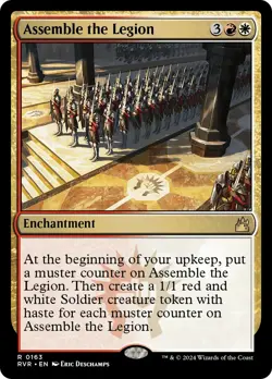 Assemble the Legion Ravnica Remastered NM Enchantment Rare MAGIC CARD ABUGames - Image 1