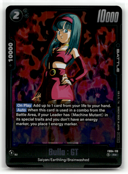 Dragon Ball Card Fusion World Bulla: GT FB04-119 Foil - Image 1