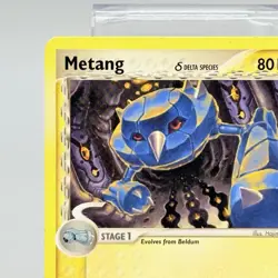 Pokemon Metang Delta Species 49/113 Uncommon LP+ Vintage Card - Image 2