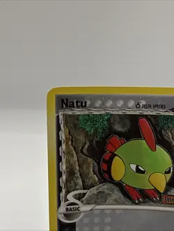 POKEMON - NATU (55/101) DRAGON FRONTIERS STAMPED HOLO CARD 🔥 - Image 2