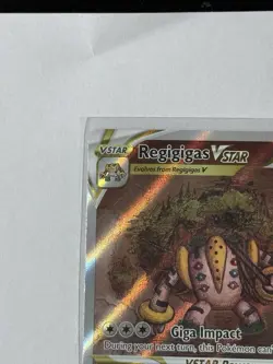 Regigigas VSTAR Crown Zenith Galarian Gallery Pokemon TCG Card #GG55/GG70 NM - Image 2