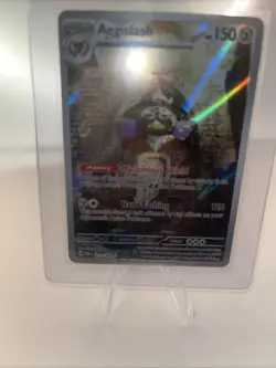 Pokemon TCG Aegislash Paradox Rift 210/182 Holo Illustration Rare Card - Image 3