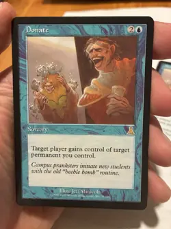 Donate Urza's Destiny Vintage MTG Card Magic the Gathering LP - Image 1