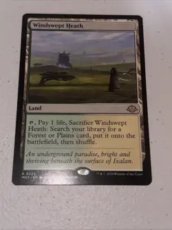MTG Windswept Heath Normal NM Modern Horizons 3 Magic 235 - Image 1