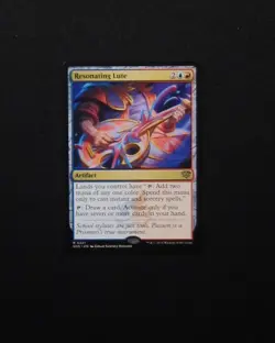 MTG RESONATING LUTE Multi-color Artifact Secrets Strixhaven - Image 1