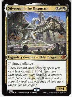 Silverquill the Disputant 226 Secrets of Strixhaven Magic the Gathering - Image 1
